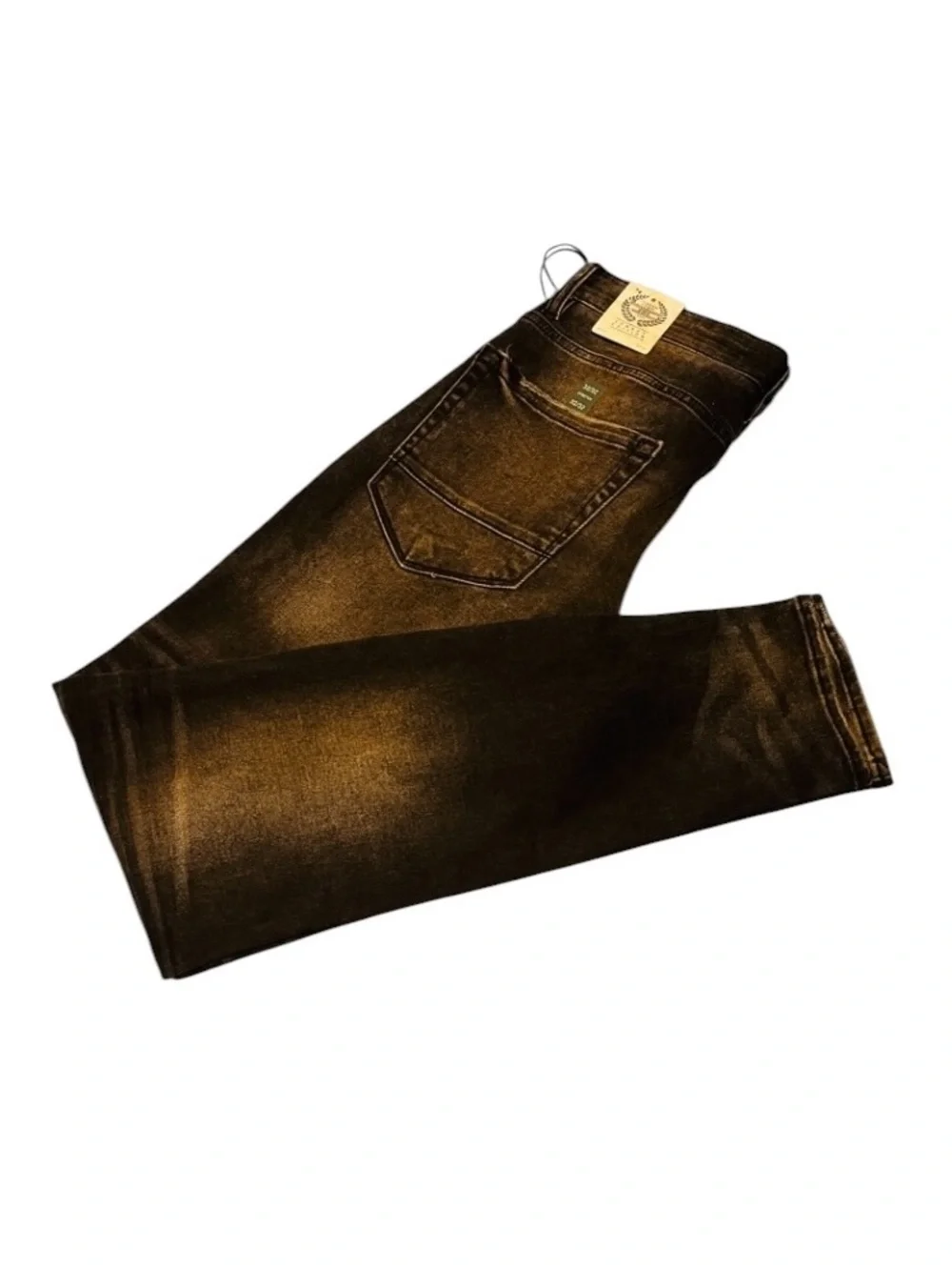Jordan Craig NWT Men's Copper Black Jeans with Fade
